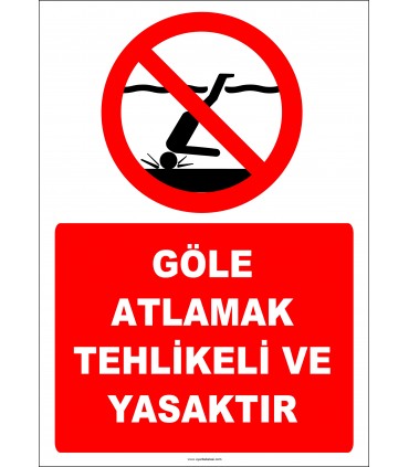 EF2367 - Göle Atlamak Tehlikeli ve Yasaktır