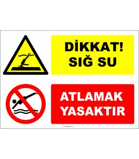 EF2374 - Dikkat! Sığ Su, Atlamak Yasaktır