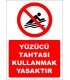 EF2407 - Yüzücü Tahtası Kullanmak Yasaktır