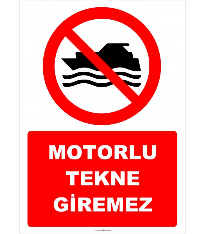 EF2409 - Motorlu Tekne Giremez