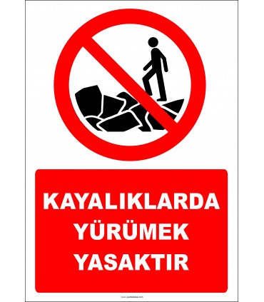 EF2415 - Kayalıklarda Yürümek Yasaktır