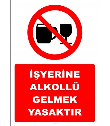 EF2416 - İşyerine Alkollü Gelmek Yasaktır