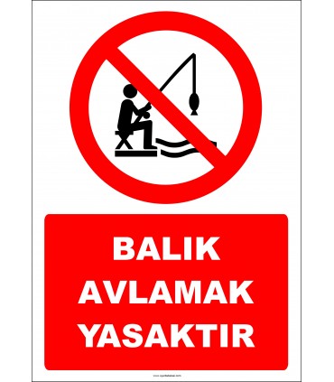 EF2424 - Balık Avlamak Yasaktır