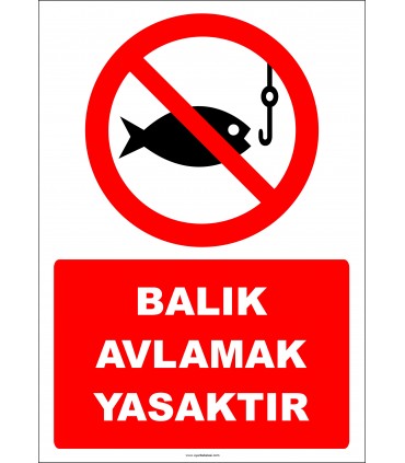 EF2426 - Balık Avlamak Yasaktır