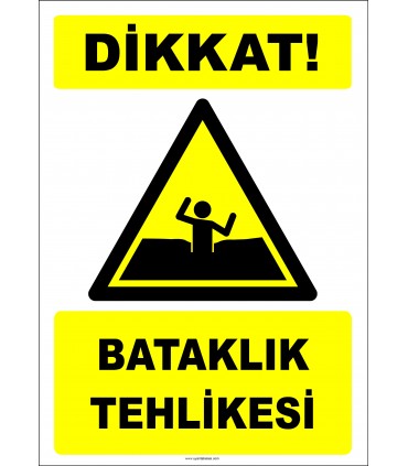 EF2428 - Dikkat! Bataklık Tehlikesi