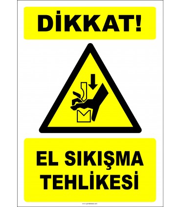 EF2440 - Dikkat! El Sıkışma Tehlikesi