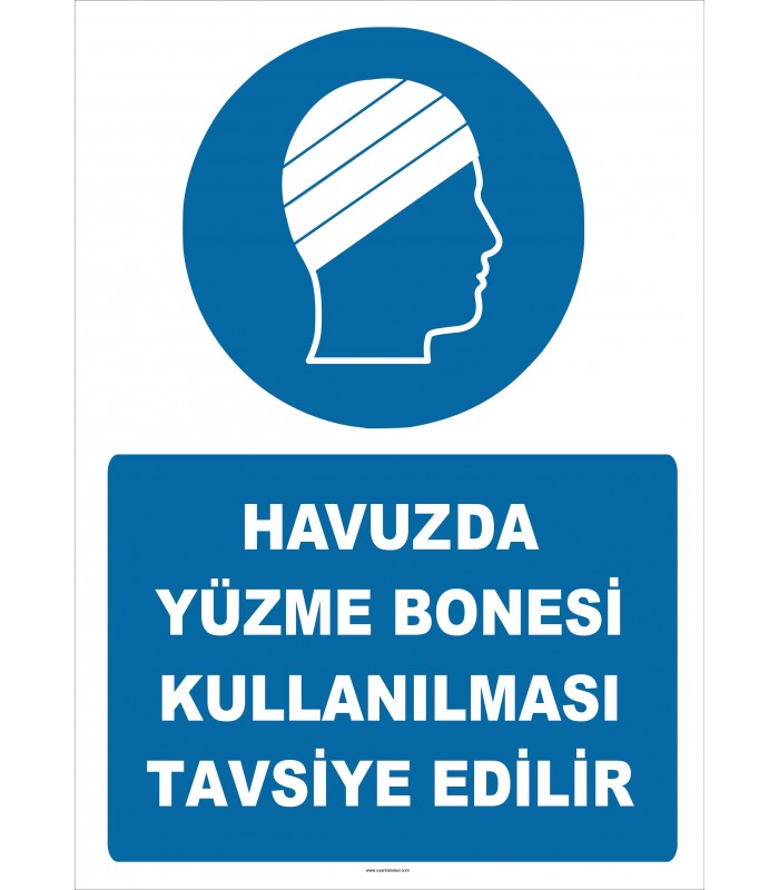 EF2472 - Havuzda Yüzme Bonesi Kullanılması Tavsiye Edilir