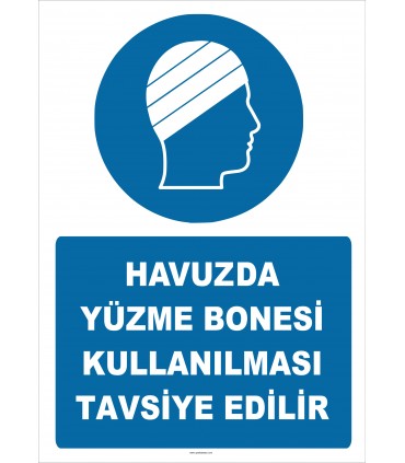 EF2472 - Havuzda Yüzme Bonesi Kullanılması Tavsiye Edilir