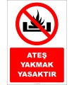 EF2485 - Ateş Yakmak Yasaktır