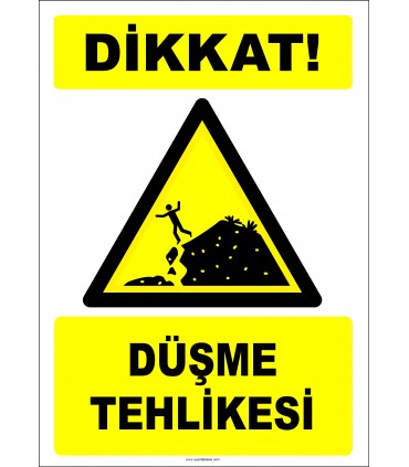 EF2490 - Dikkat! Düşme Tehlikesi