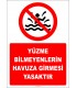 EF2500 - Yüzme Bilmeyenlerin Havuza Girmesi Yasaktır