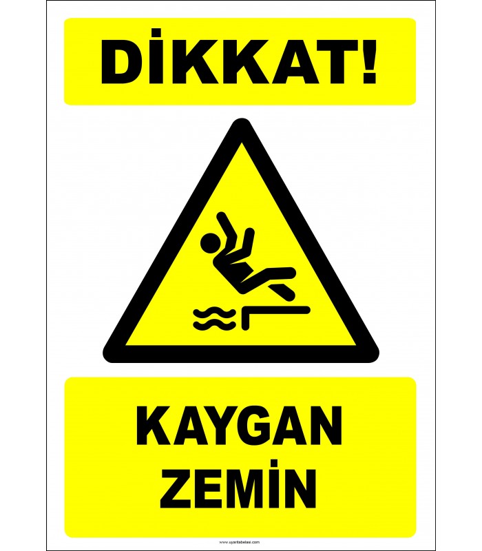 EF2504 - Dikkat! Kaygan Zemin