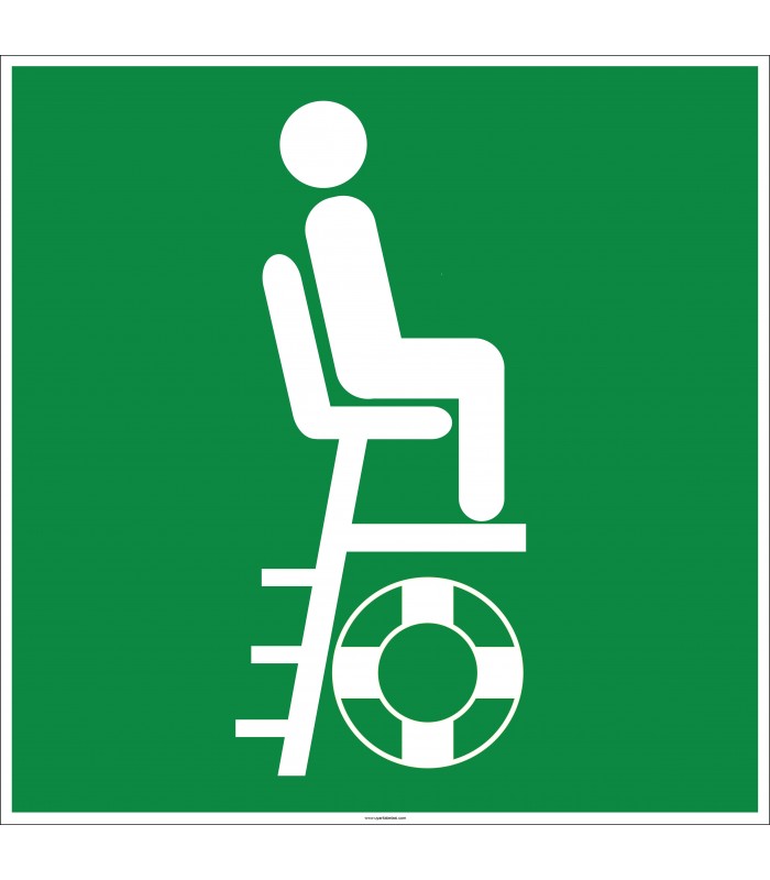 EF1993 - Cankurtaran İşareti Levhası/Etiketi