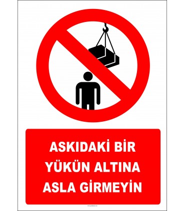 EF2544 - Askıdaki Bir Yükün Altına Asla Girmeyin