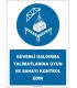EF2555 - Güvenli Kaldırma Talimatlarına Uyun ve Sahayı Kontrol Edin