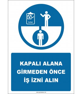 EF2565 - Kapalı Alana Girmeden Önce İş İzni Alın
