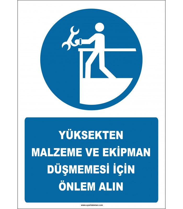 EF2566 - Yüksekten Malzeme ve Ekipman Düşmemesi İçin Önlem Alın