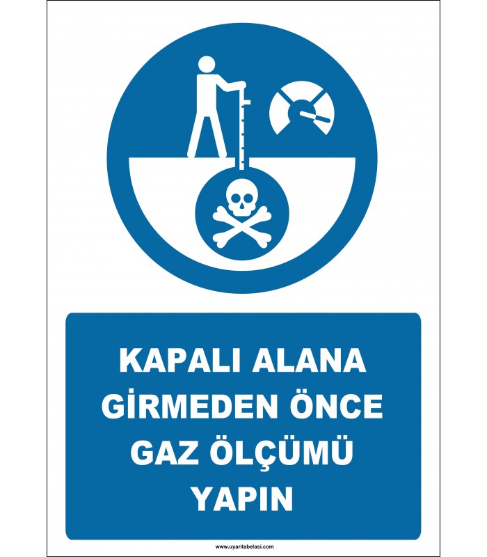 EF2573 - Kapalı Alana Girmeden Önce Gaz Ölçümü Yapın