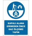 EF2573 - Kapalı Alana Girmeden Önce Gaz Ölçümü Yapın