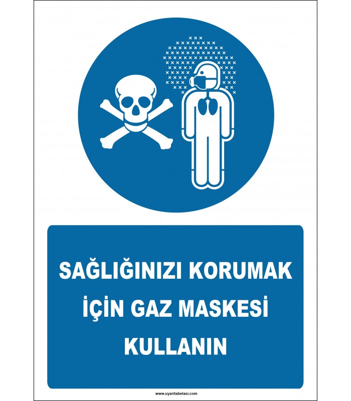 EF2582 - Sağlığınızı Korumak İçin Gaz Maskesi Kullanın