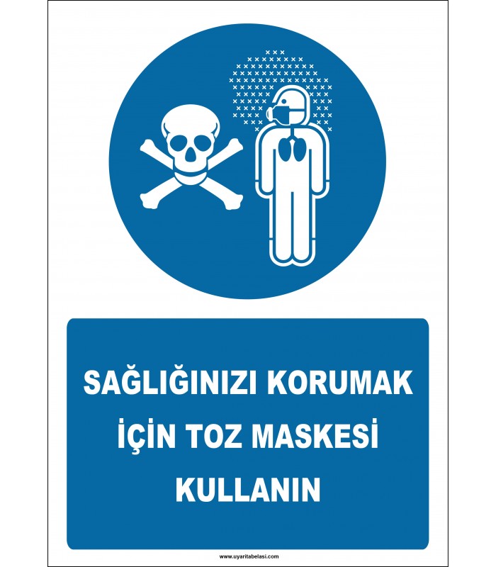 EF2583 - Sağlığınızı Korumak İçin Toz Maskesi Kullanın