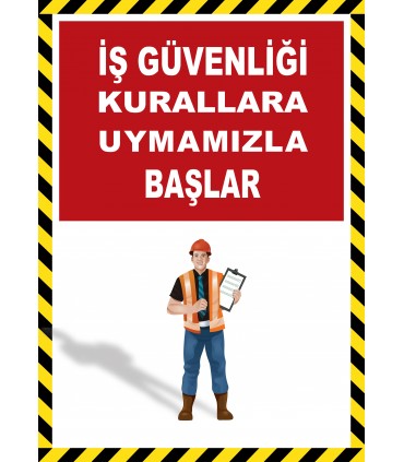 EF2598 - İş Güvenliği Kurallara Uymamızla Başlar