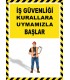 EF2599 - İş Güvenliği Kurallara Uymamızla Başlar