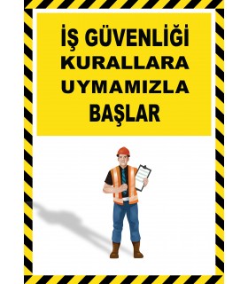 EF2599 - İş Güvenliği Kurallara Uymamızla Başlar