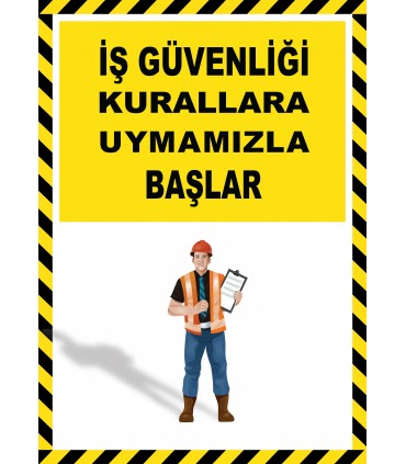 EF2599 - İş Güvenliği Kurallara Uymamızla Başlar