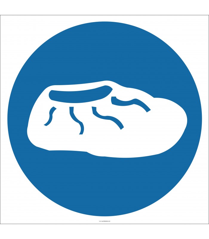 EF2623 - Galoş İşareti/Levhası/Etiketi