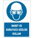 EF2630 - Baret ve Koruyucu Gözlük Kullan