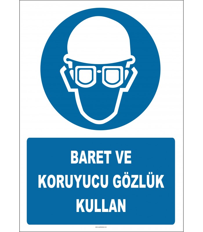 EF2630 - Baret ve Koruyucu Gözlük Kullan