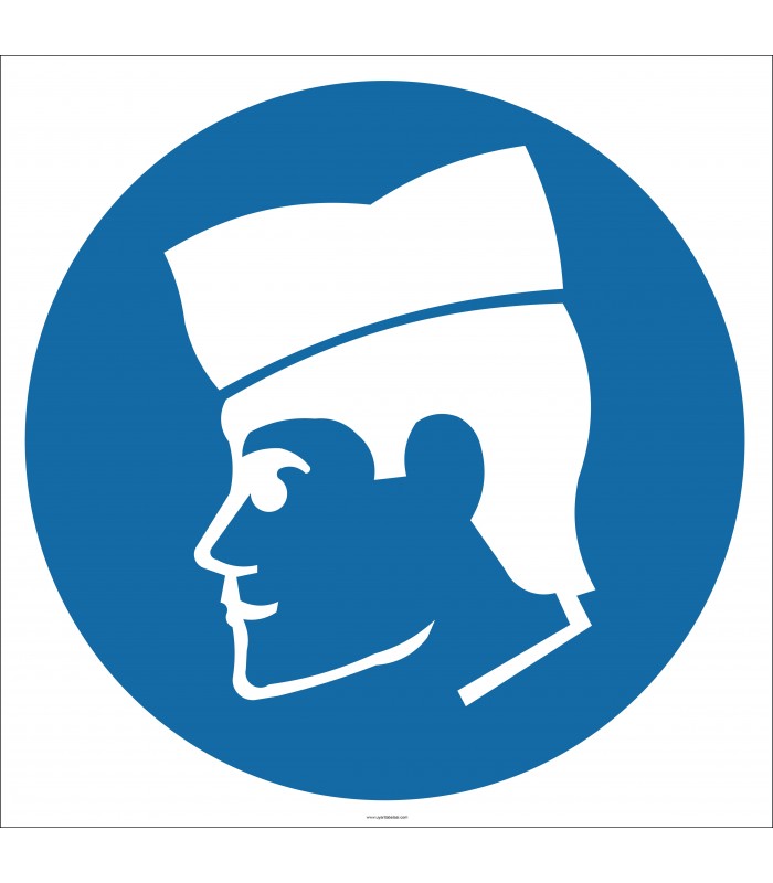 EF2632 - Koruyucu Kep/Şapka İşareti/Levhası/Etiketi