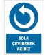EF2649 - Sola Çevirerek Açınız
