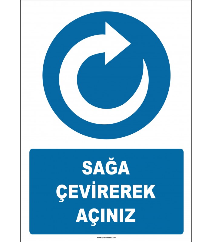 EF2650 - Sağa Çevirerek Açınız