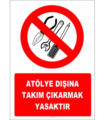 EF2655 -  Atölye Dışına Takım Çıkarmak Yasaktır