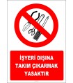 EF2656 -  İşyeri Dışına Takım Çıkarmak Yasaktır