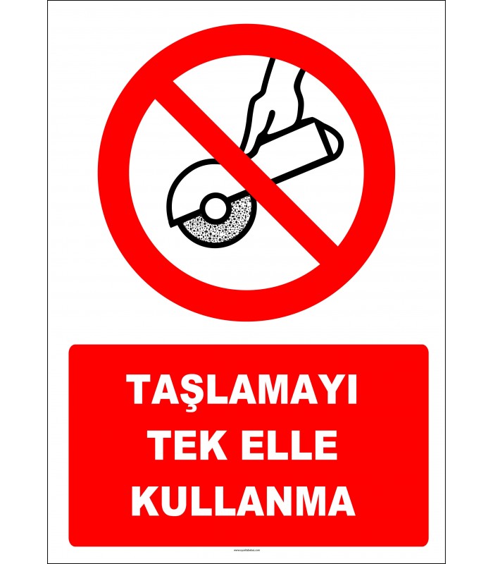 EF2657 - Taşlamayı Tek Elle Kullanma