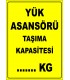 EF2665 - Yük Asansörü, Taşıma Kapasitesi (bize bildirin yazalım)