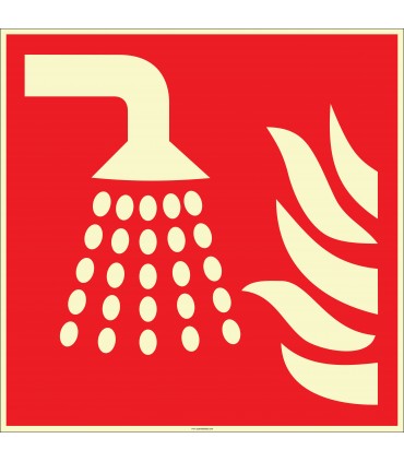 EF2684 - Fosforlu Su Sisi Aplikatörü İşareti Levhası/Etiketi