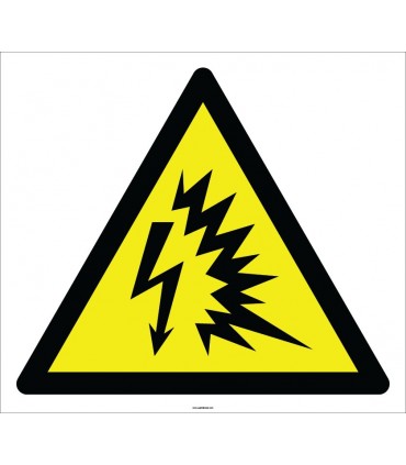 EF2696 - Elektrik Ark Patlaması (Flaş) Tehlikesi İşareti