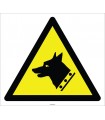 EF2716 - Dikkat! Köpek (Bekçi Köpeği) Var işareti