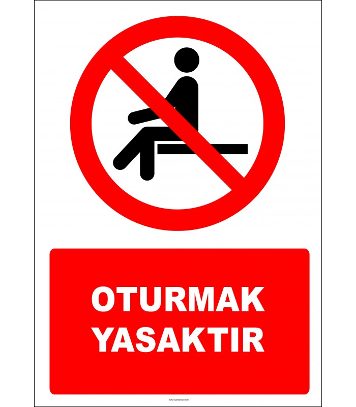 EF2721 - Oturmak yasaktır
