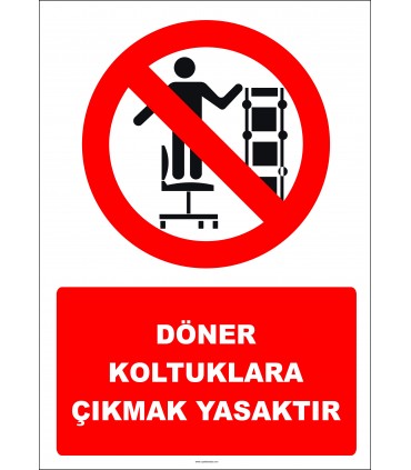 EF2742 - Döner Koltuklara Çıkmak Yasaktır