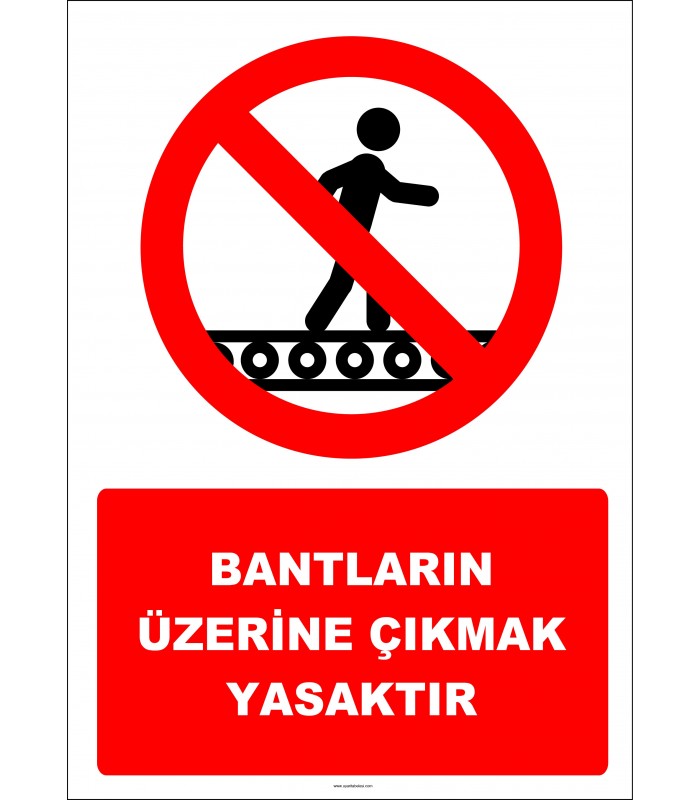 EF2744 - Bantların Üzerine Çıkmak Tehlikeli ve Yasaktır