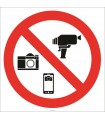 EF2751 - Fotoğraf ve Video Çekmek Yasaktır İşareti