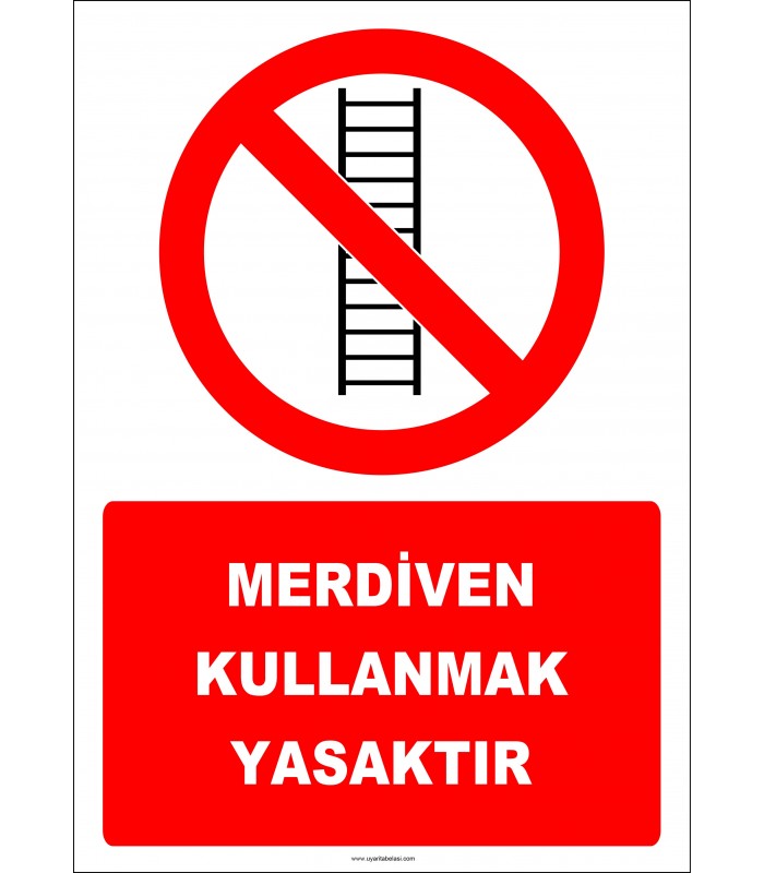 EF2762 - Merdiven Kullanmak Yasaktır