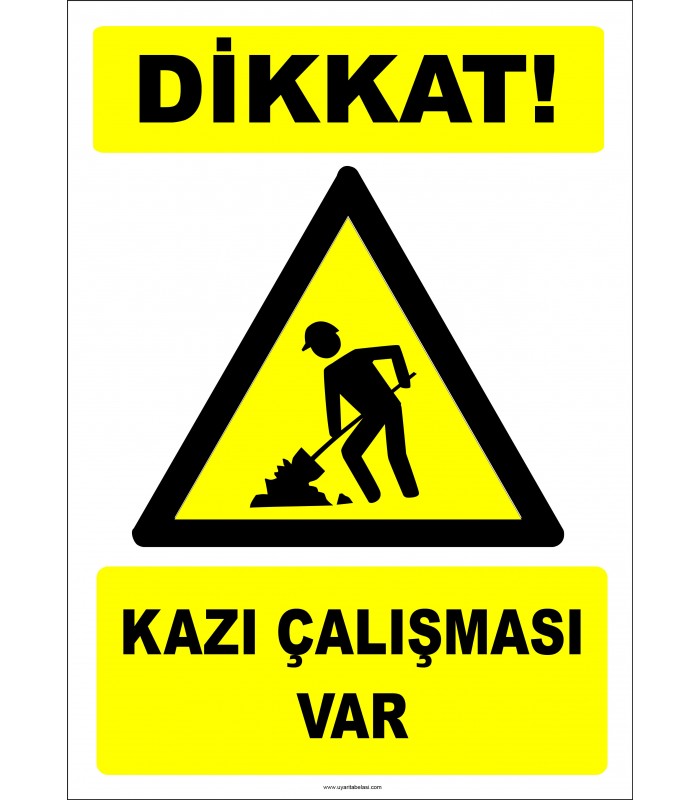 EF2772 - Dikkat! Kazı Çalışması Var