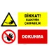 EF2778 - Dikkat! Elektrik Çarpabilir, Dokunma