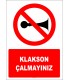 EF2790 - Klakson çalmayınız